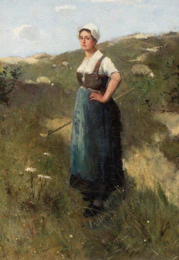 David Constant Artz( 1837-1890), Toegeschreven aan -, Antiek en Kunst, Kunst | Schilderijen | Klassiek