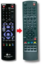 Alternatieve LG AKB72911501 en AKB73095401 afstandsbediening, Verzenden, Nieuw