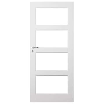 Skantrae binnendeur SKS1235 93x211,5 (Wit, Zonder glas), 80 tot 100 cm, Binnendeur, Nieuw, Ophalen of Verzenden