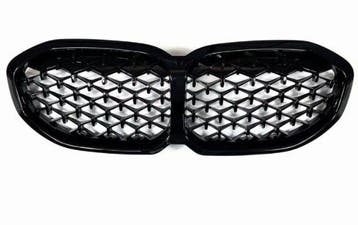 Grillen diamond glanzend zwart passend voor BMW 1 serie F40, Verzenden, Nieuw