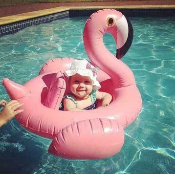 Babyzwemband, Baby Float zwemband Flamingo, Kinderen en Baby's, Speelgoed | Buiten | Zandbakken, Nieuw