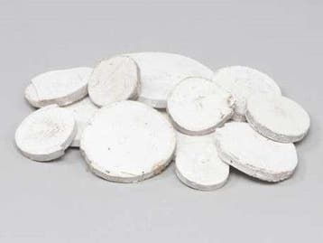 Houtschijfjes gemengde maten Woodmix Wit 330 gram, Ophalen of Verzenden, Nieuw