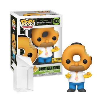 Funko Pop!  The Simpson - Donut Head Homer #1033 Hot Topic, Verzamelen, Verzenden, Nieuw