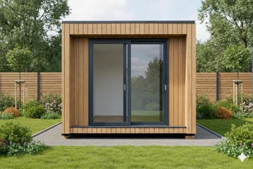 OK-Pods Tuinpod. OK-Pods a brand by OK-Units | 4m x 3,49m, Tuin en Terras, Nieuw