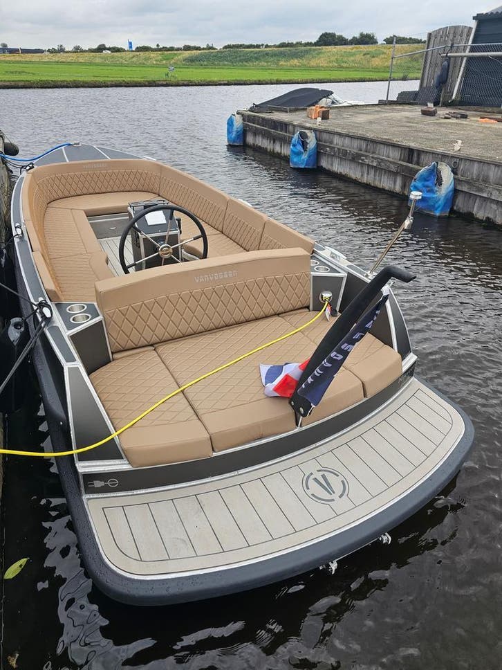 VanVossenTender 595 E-plugin, Watersport en Boten, Sloepen, Binnenboordmotor, Elektrisch, Nieuw, Aluminium