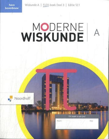 Moderne Wiskunde havo A 3 FLEX boek 9789001054540, Boeken, Verzenden, Zo goed als nieuw