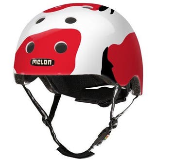 Melon Koi Ants Fietshelm - Maat XL-XXL (58-63cm) - Rood-Wit, Verzenden, Nieuw