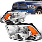 SK-Import Koplampen Factory Style Chrome Housing Dodge Ram, Ophalen of Verzenden, Nieuw, Dodge