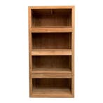 Teak boekenkast met drie blinde ladenBoekenkasten, Ophalen of Verzenden, Nieuw