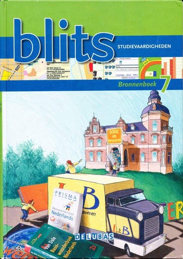 Blits studievaardigheden bronnenboek groep 7, Verzenden, Nieuw