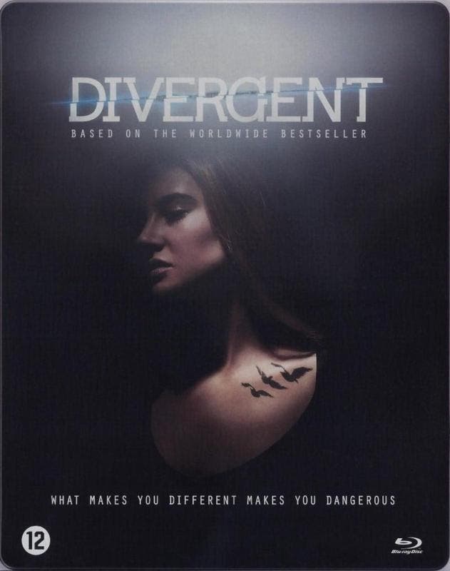 Divergent steelbook blu-ray plus dvd (blu-ray tweedehands, Cd's en Dvd's, Blu-ray, Zo goed als nieuw, Ophalen of Verzenden
