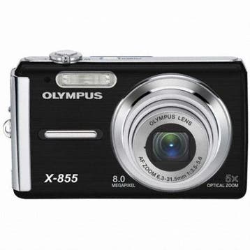 Olympus X-855 Digitale Compact Camera - Zwart (Nieuw), Audio, Tv en Foto, Fotocamera's Digitaal, Verzenden, Nieuw