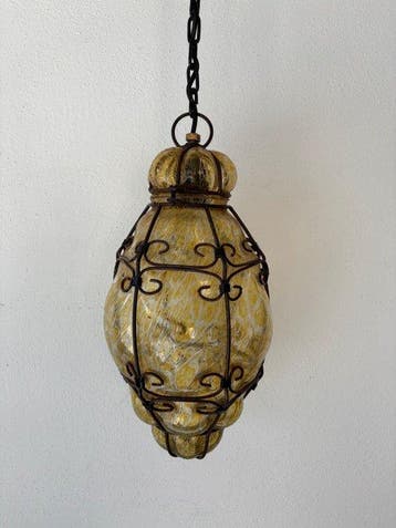 Plafondlamp - Glas - Murano-glaslamp