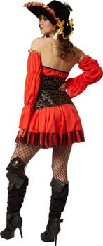 2dekans | Dressforfun Vrouwenkostuum sexy zeeroversbruid XXL, Ophalen of Verzenden, Zo goed als nieuw