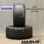255/40/18 99Y RSC (*) Michelin zomerbanden demo 2X, 18 inch, Gebruikt, 255 mm, Ophalen of Verzenden