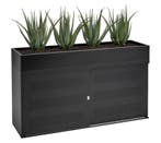 Schuifdeurkast 120 x 165 x 45 cm Inclusief Plantenbak, Huis en Inrichting, Kasten | Roldeurkasten en Archiefkasten, Verzenden