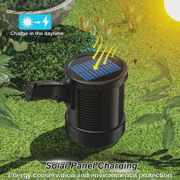 Krachtige Oplaadbare LED Spotlight 900.000 Lumen met Solar &, Verzenden, Nieuw
