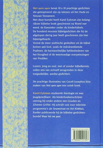 Met open ogen 9789026101397 Karel Eykman, Verzenden, Zo goed als nieuw, Karel Eykman