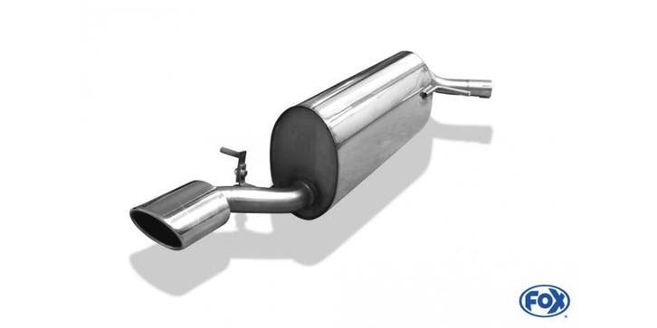 FOX VW Polo 6R einddemper - 115x85 type 32, Auto-onderdelen, Uitlaatsystemen, Nieuw, Verzenden