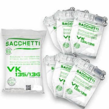 Stofzuigzakken Sacchetti Compatibili per Vorwerk Folletto, Ophalen of Verzenden, Zo goed als nieuw