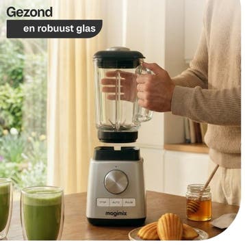Magimix Power Blender Smoothie Maker 1,8 Liter - Zwart - +, Ophalen of Verzenden, Nieuw