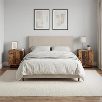 vidaXL Nachtkastje 2 st Oud hout 43 x 34,5 x 50 cm Bewerkt, Minder dan 45 cm, Verzenden, Nieuw, Minder dan 55 cm