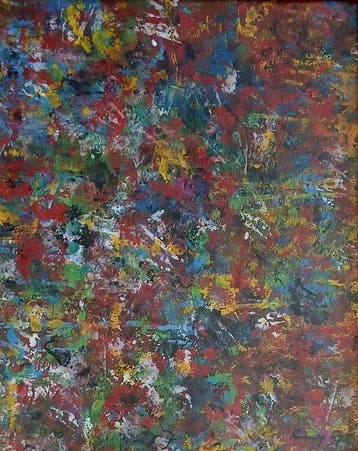 Ralph Rumney (1934-2002) - Astratto 1957