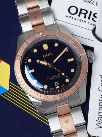Oris - Divers Sixty-Five - 01 733 7707 4355 - Heren - 2024, Nieuw