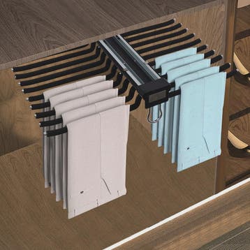 Ruimtebesparende Uittrekbare Broekenhanger voor Kledingkast, Verzenden, Nieuw