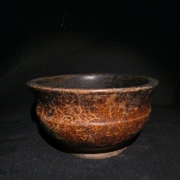 Maya, Mexico Terracotta Schaal. Ø 19 cm. Spaanse
