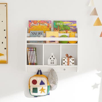 2dekans | SoBuy Wandplank voor kinderen - Max. 10 kg - 60 x, Kinderen en Baby's, Speelgoed | Overig, Ophalen of Verzenden, Zo goed als nieuw