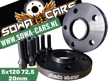Spoorverbreders Spacers BMW serie 1 2 3 4 5 6 7 8 5x120 15mm, Auto-onderdelen, Verzenden, Nieuw