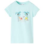 vidaXL Kindershirt 140 lichtzeeblauw, Verzenden, Nieuw