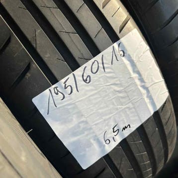 2 x Vredestein Ultrac 195-60-15 Zomerbanden 6,5mm, Gebruikt, 15 inch, Ophalen of Verzenden, Band(en)