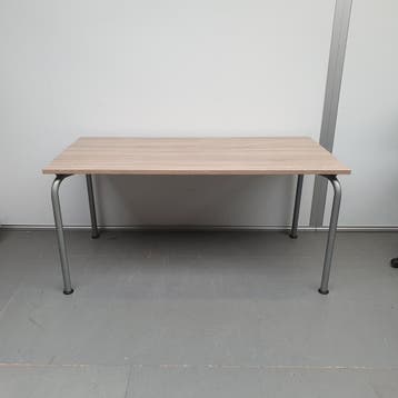Ahrend kantinetafel met NIEUW blad - 160x80 cm, Huis en Inrichting, Tafelonderdelen, Ophalen of Verzenden, Nieuw