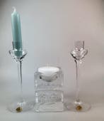 Glasfabriek Leerdam - Floris Meydam - Kaarsenhouder (3) -