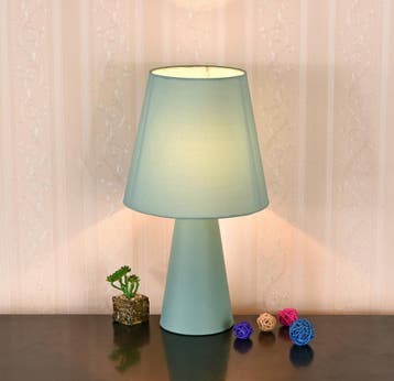 TafelLamp Modern Groen IJzer 41 cm  - Valott Calabash, Ophalen of Verzenden, Nieuw