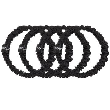 Dore & Rose Scrunchie Set Black - 4x1cm, Ophalen of Verzenden, Nieuw, Overige typen