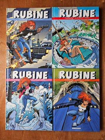 Rubine - Intégrale T1 à T4 - Série complète - 4x C - 4 Album, Boeken, Nieuw