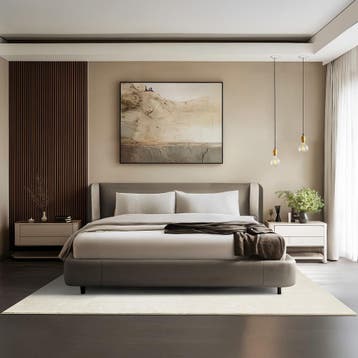 Kortpolig vloerkleed Soft Zone - 160 x 230 cm, crème, Verzenden, Nieuw