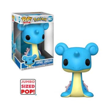 Funko Pop!  Pokémon - Lapras (10-inch) #867 Jumbo 25CM, Verzamelen, Poppetjes en Figuurtjes, Verzenden, Nieuw