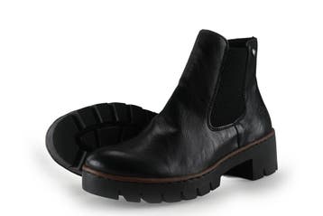 Rieker Chelsea boots in maat 39 Zwart, Kleding | Dames, Verzenden, Zwart, Overige typen, Zo goed als nieuw