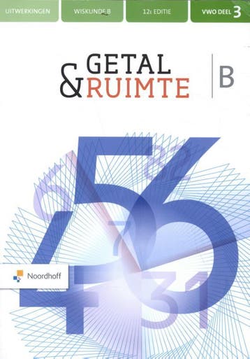Getal amp Ruimte vwo B uitwerkingenboek 3 9789001737245, Verzenden, Zo goed als nieuw