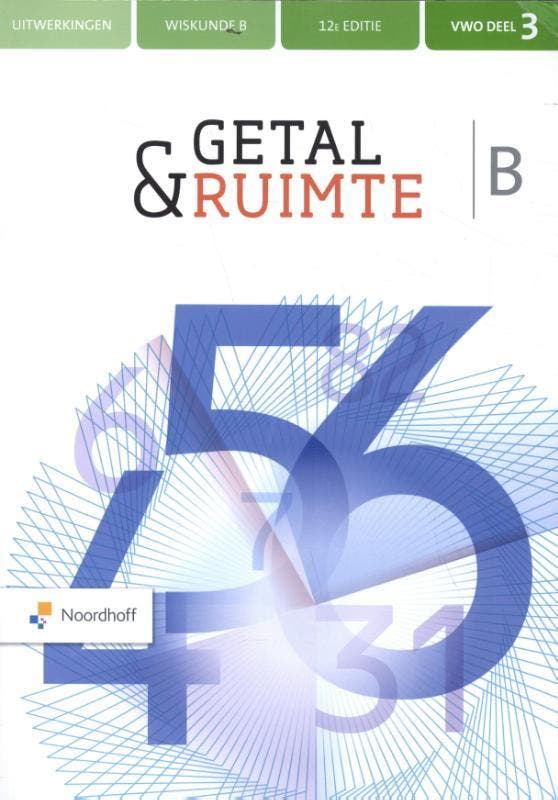 Getal amp Ruimte vwo B uitwerkingenboek 3 9789001737245, Boeken, Studieboeken en Cursussen, Zo goed als nieuw, Verzenden