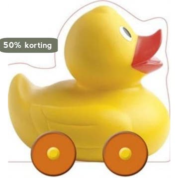 Boekjes op wielen -  Eendje kwak kwak 9789089411341, Boeken, Kinderboeken | Kleuters, Verzenden, Gelezen, Charlie Gardner