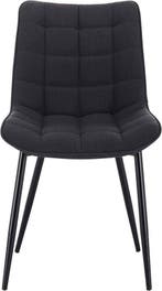 24goodz Set van 6 Eetkamerstoelen - Comfortabele Linnen Zitt, Huis en Inrichting, Stoelen, Verzenden, Nieuw