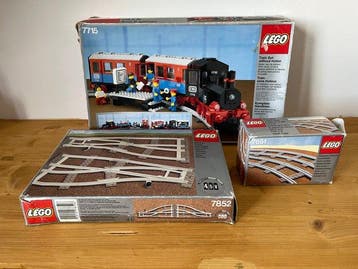 Lego Set - Classic Town - 7715 Train Set / 7851 / 7852, Nieuw