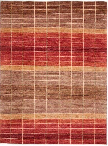 Moderne designer-traploper - Vloerkleed - 207 cm - 155 cm -, Nieuw