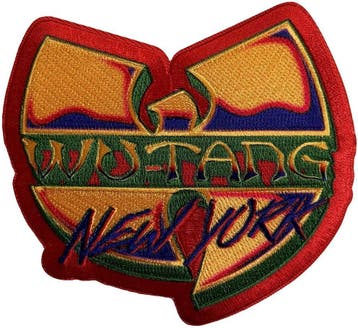 Wu-Tang Clan New York Logo Red - Patch officiële merchandise, Ophalen of Verzenden, Nieuw, Kleding