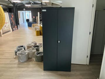 Online veiling: Archiefkast, zwart, Nieuw